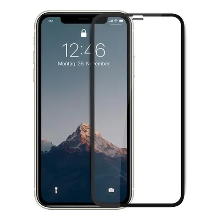 Pack 3 Micas lamina de vidrio templado Para iPhone 11 iPhone XR Resistente - Marca Cellbox