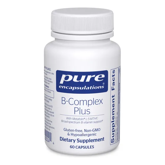 Suplemento Pure Encapsulations B-complex Plus 60 Cápsulas