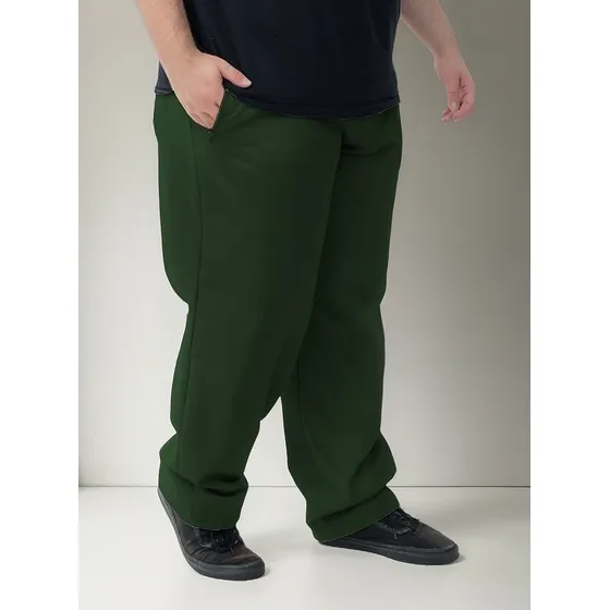 Pantalon Hombre Deportivo Jogging Plus Size Algodón C/ Felpa