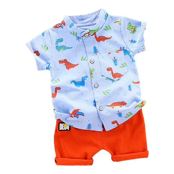 Roupa Mauricinho Conjunto Infantil Temático Menino Floral