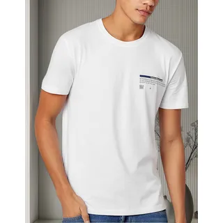 Camiseta Calvin Klein Jeans Masculina Self Expression Branca Camiseta Calvin Klein Jeans Masculina Self Expression Branca