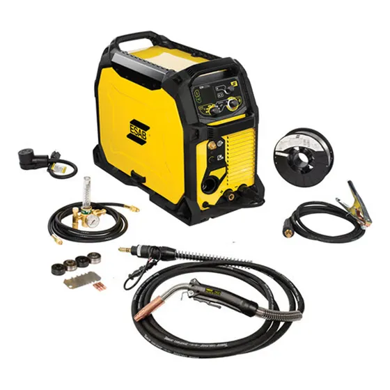 Máquina De Solda Multiprocesso Rebel Emp 235ic Esab - Mig / 