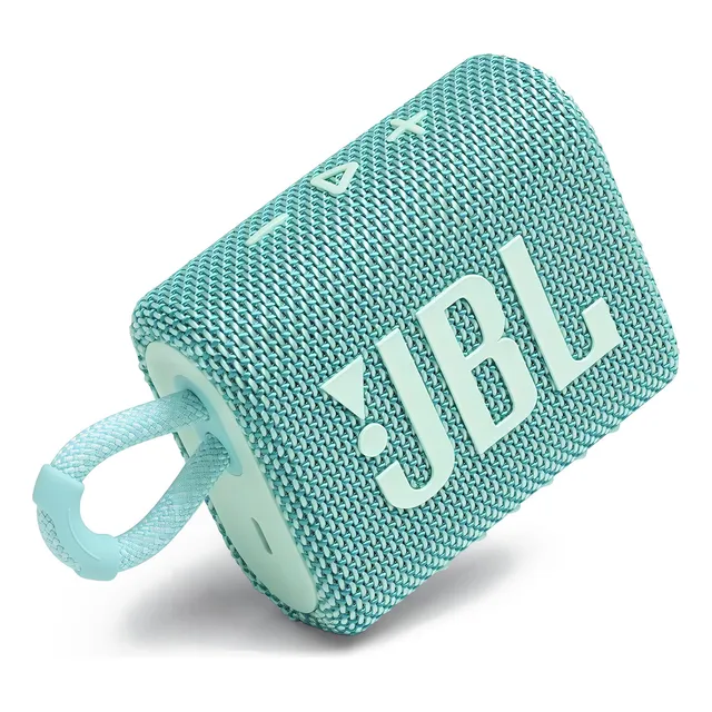 Bocina JBL Go 3 JBLGO3 portátil con bluetooth waterproof turquesa 127V