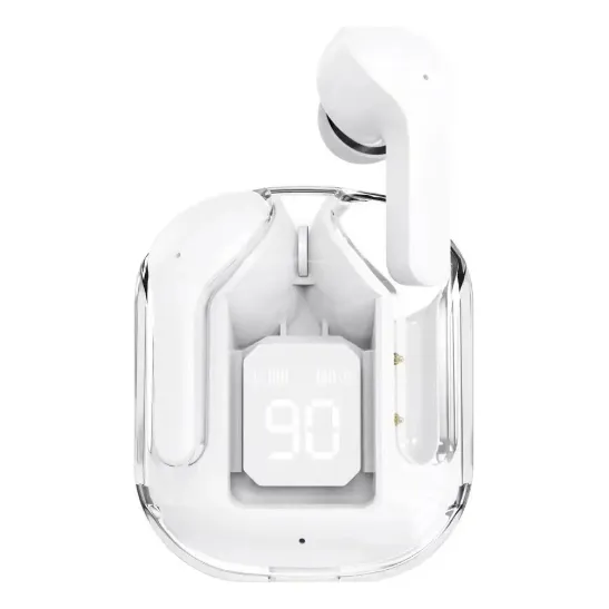 Audifonos Bluetooth Transparentes Blanco  Air 31