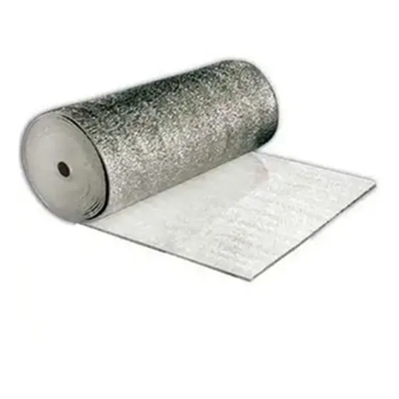 Aislante Espuma Poliestileno Con  Aluminio 5mm X 20m2
