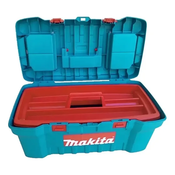 Estuche De Herramientas Makita 20 Pulgadas Y Broche Plástico Color Turquesa