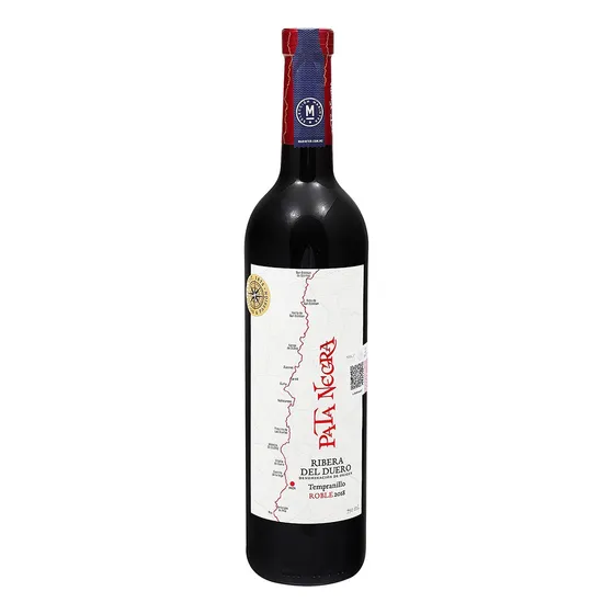 Vino Tinto Español Negra Ribera del Duero Roble 750ml