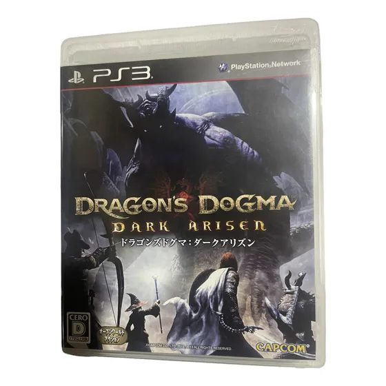 Ps3 Dragons Dogma Dark Arisen Usad0 Japonês Impecável