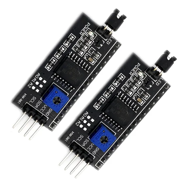 2 Unids 1602 Lcd 2004 20x4 I2c Adaptador De Pantalla Lcd Iic