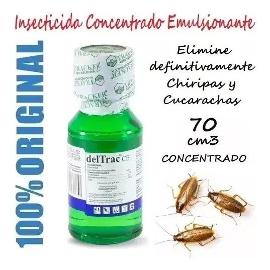 No Crie Mas Chiripas En Su Casa Deltrac Ce 70 Super Efectivo