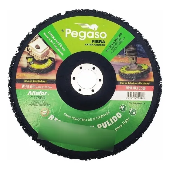 Discos Fibra Abrasivos Chaupint Marca Pegaso Aliafor 115mm