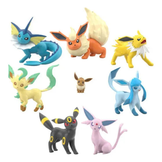 Pokemon Scale World Paldea Region Eevee Evolution Bandai