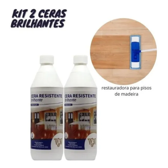 Kit 2 Ceras Liquida Resistente Antiderrapante Black Friday