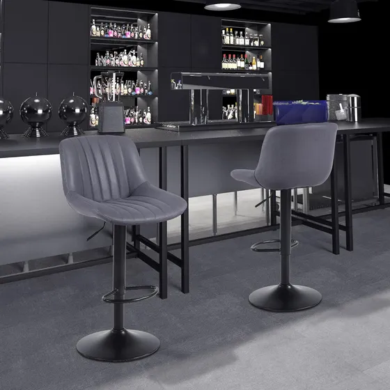 Set 2 Taburete De Bar Bancos De Cocina Barra Silla Modernas