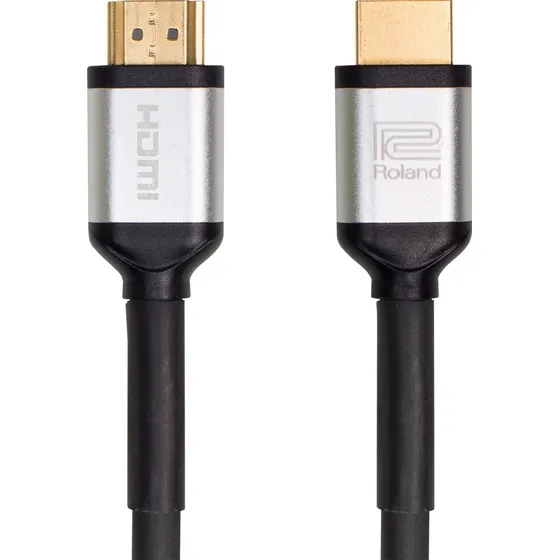 Roland Rcc-6-hdmi Cable Chapado 24k De Video Hdmi De 2 M
