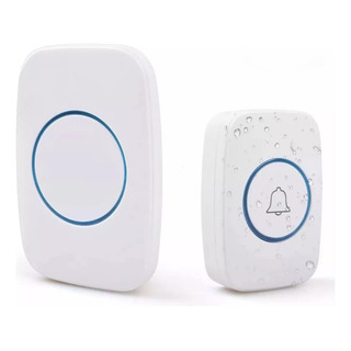 Campainha Impermeável Eletrônica Sem Fio 300 Metros, Com Nf Campainha Impermeável Eletrônica Sem Fio 300 Metros, Com Nf