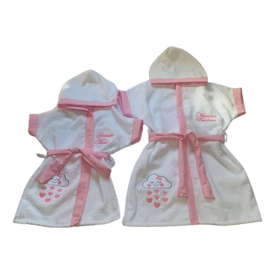 Roupão Infantil Personalizado Com Nome