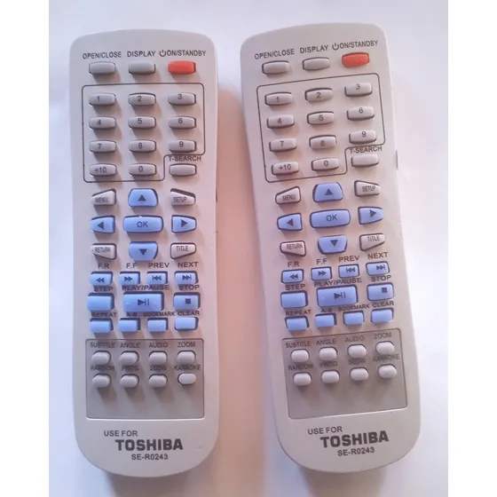 Control Remoto  Dvd Toshiba Modelo Se-r0243  