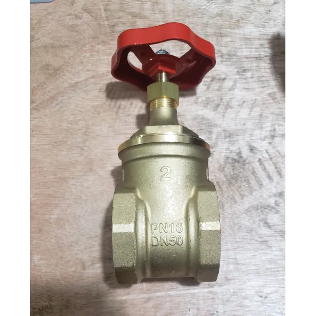 Llave De Compuerta 2   De Bronce Marca Itap