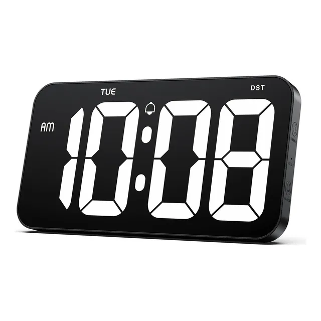 Reloj Digital 11  Digito Transparente Enorme 4  Pared