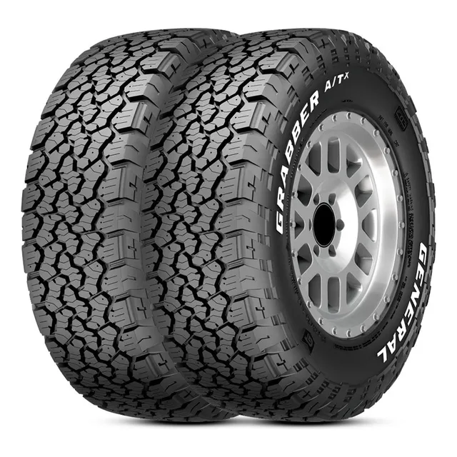 Kit 2 Pneu General 235/75r15 104/101s Fr 6pr Grabber A/tx