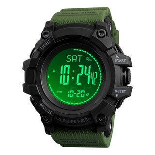 Reloj Aoslsi Con Brújula, Altímetro, Barómetro Y Mas, 1pcs Reloj Aoslsi Con Brújula, Altímetro, Barómetro Y Mas, 1pcs