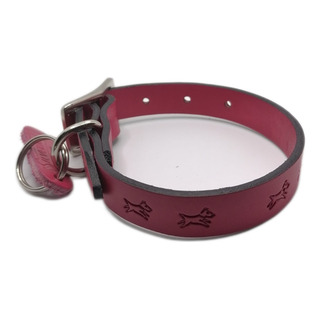 Collar Grabado Para Perro Chico 100% Piel 2x43 Cm Silverado Collar Grabado Para Perro Chico 100% Piel 2x43 Cm Silverado