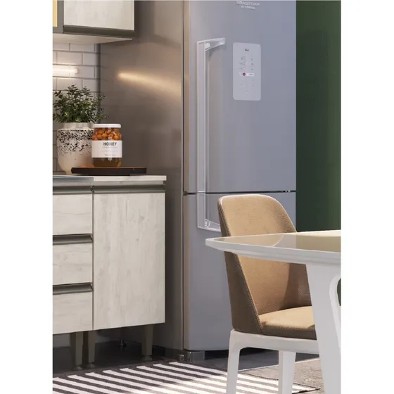 Balcão Simples 1 Porta 40cm Greta Crema Gdwt
