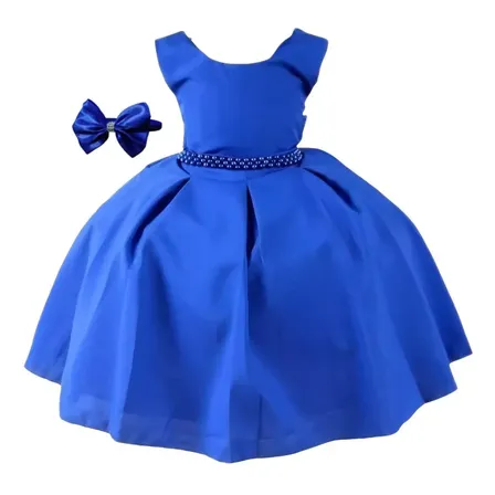 Vestido Infantil Natal Casamento Formatura Festa Luxo Oferta