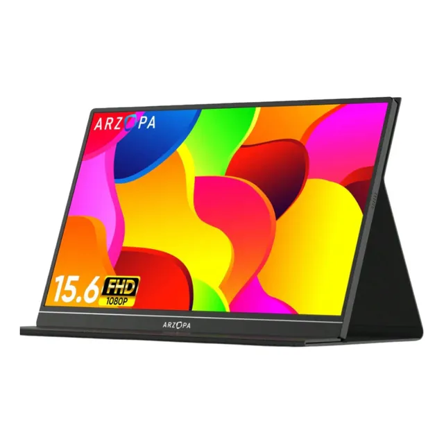 Monitor Arzopa Portátil S1 15.6 Con Parlante 1080p Color Negro