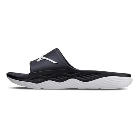 Chinelo Mizuno Enerzy Slide Eva Muito Macio | Envio Imediato Preto/branco 37/38