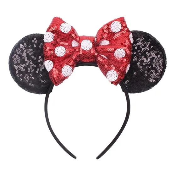 Cintillo Orejas Minnie Disney Diadema Disfraz Cumpleaños