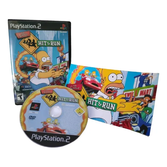 Simpsons Hit And Run Pt-br Para Ps2