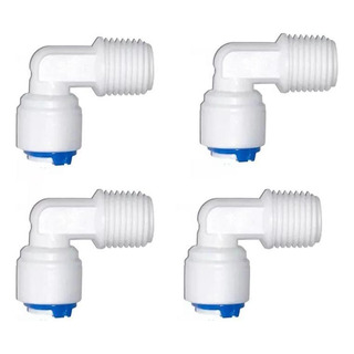 4 Pz Conexion Codo Rosca Y 1/4 Fitting Osmosis Inversa 4 Pz Conexion Codo Rosca Y 1/4 Fitting Osmosis Inversa