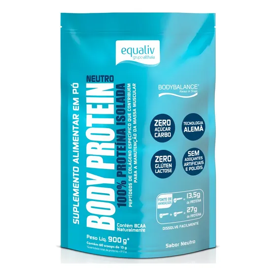 Equaliv Body Protein 900g sem sabor