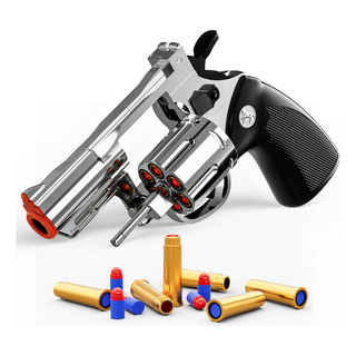 Pistola De Juguete Foam Blaster Soft Bullet Revolver Xuyongj Pistola De Juguete Foam Blaster Soft Bullet Revolver Xuyongj
