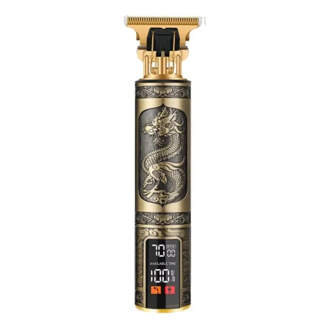 Máquina Trimmer Corta Pelo Barba Inalambrica Usb Digital
