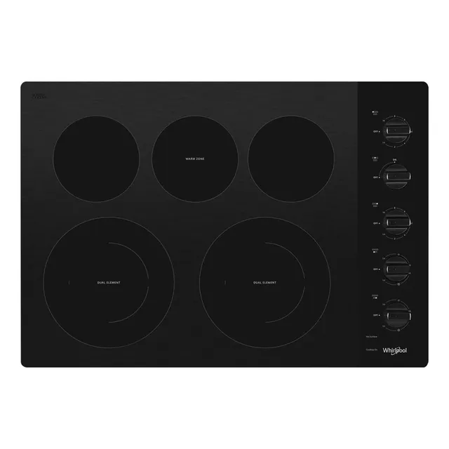 Tope Electrico Whirlpool En Vitroceramica 78cm 5 Hornillas