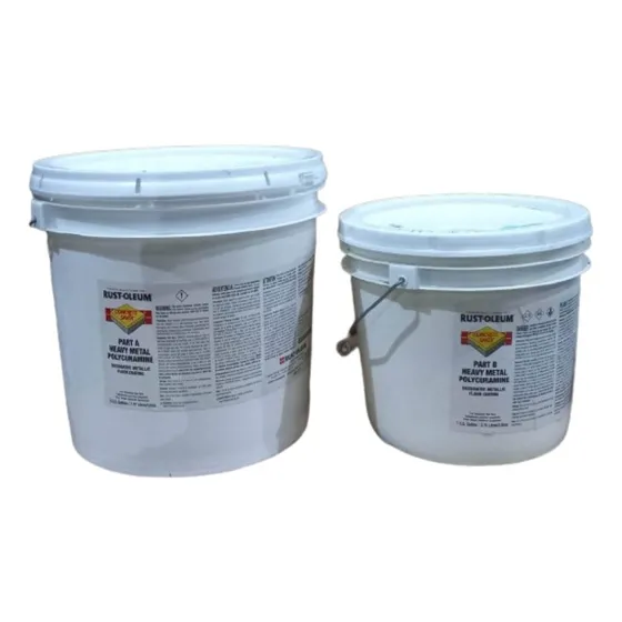 Epoxi Rust Oleum Pu Pisos Metalico Heavy Metal -12 Lt 
