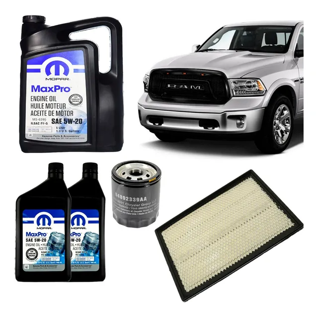 Kit De Filtros + Aceite Original Ram 1500 5.7