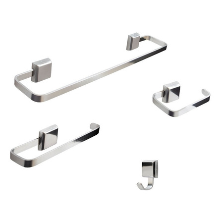 Kit De Acessórios Para Banheiro Luxo 8 Peças 2b2r3cp Kit De Acessórios Para Banheiro Luxo 8 Peças 2b2r3cp