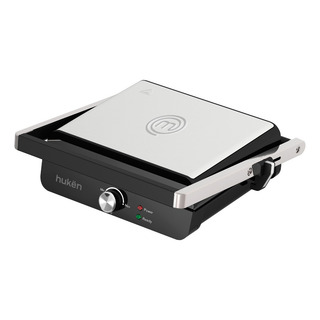 Parrilla Panini Grill 4 Rebanadas Acero Masterchef By Hukën Color Plateado Parrilla Panini Grill 4 Rebanadas Acero Masterchef By Hukën Color Plateado