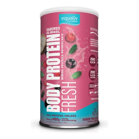 Body Protein Fresh 450g Frutas Brasileiras - Equaliv