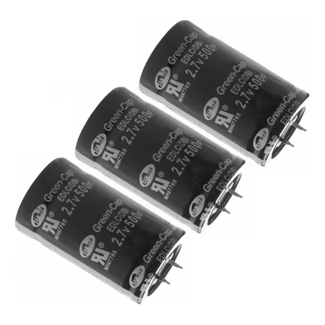 3×condensador Faradios 500f 2 Pies