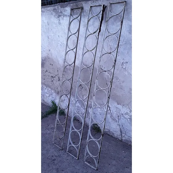 Reja Baranda Artística De Hierro. Precio Por C/u