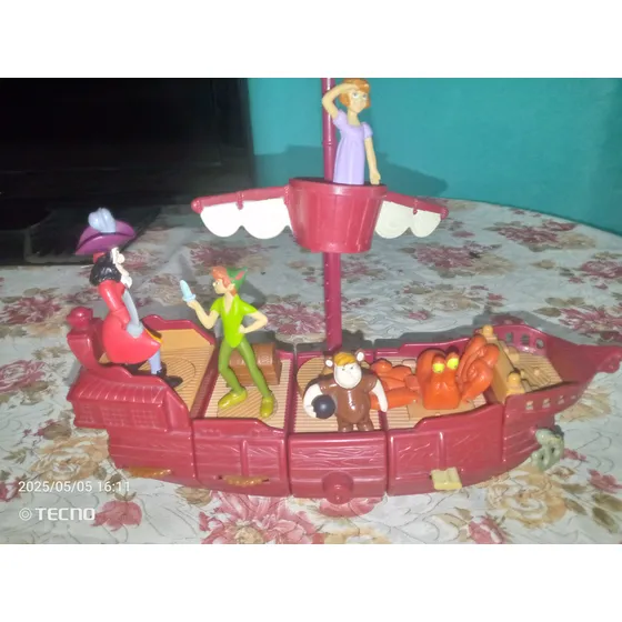 Barco De Peter Pan ( Mcdonald's) Usado Muy Buen Estado