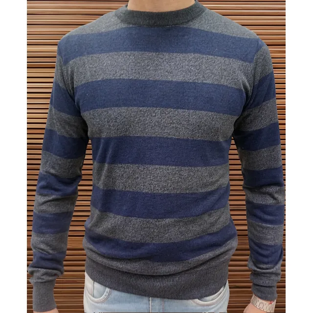 Sweater Rayado Ecs. Redondo - Polo Buckingham (9920)