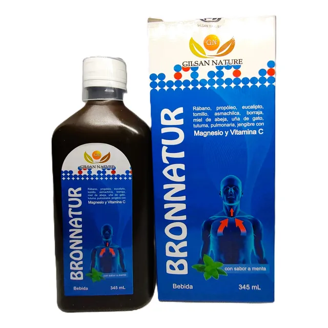 Suplemento Bronnatur 345ml Infecciones Respiratorias