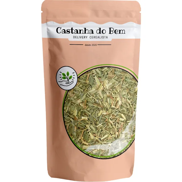 Erva Cidreira 100g - Capim Limão Para Chá Premium