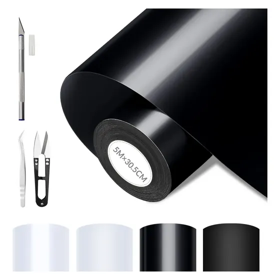 Vinil Adhesivo Para Cameo Silhouette Cricut 30.5 Cm X 5 M